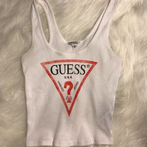 Guess Cropped Tank Top